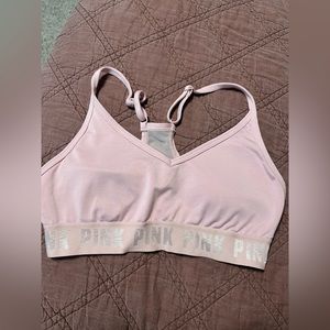 Pink victoria secret sports bra